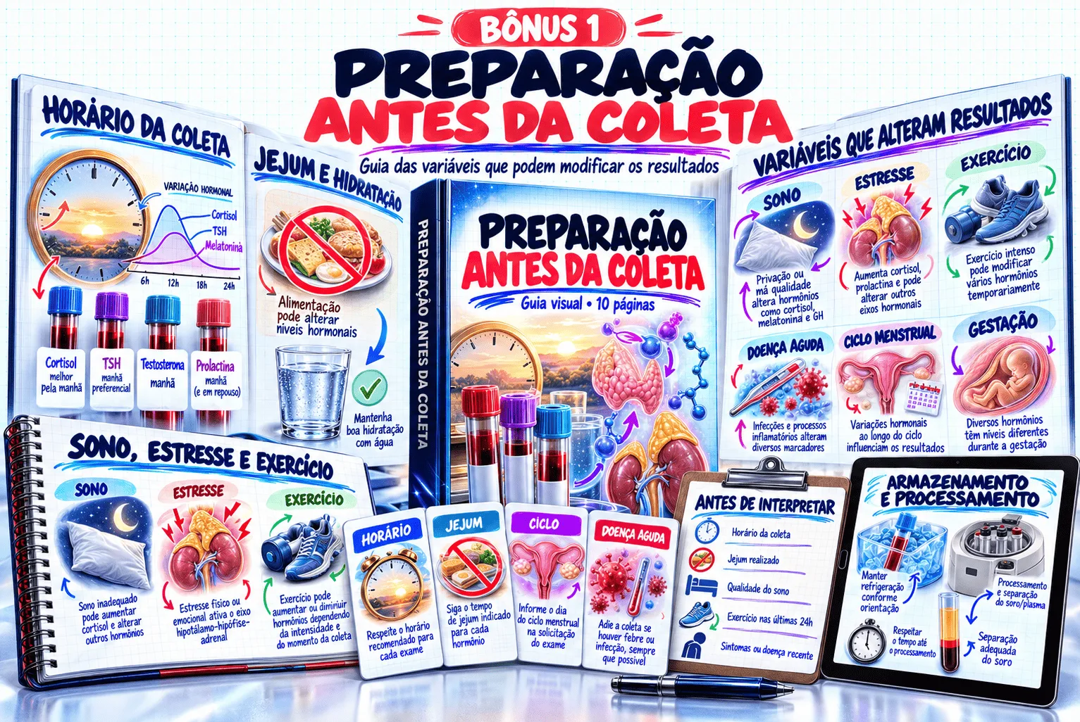 Preparação Antes da Coleta